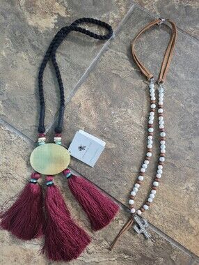 Noonday Necklace With TAG and Another Bootbarn Necklace